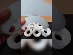 ASME B16.21 PTFE غیر فلزی گاسکت صاف رنگ سفید برای فلج های لوله سطح