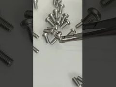 M2.5-0.45×6 مینی سر گرد صلیب پیچ ویترین جزئیات