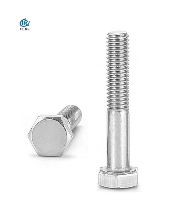 خرید پیچ های سر شش گوشه از جنس استنلس استیل نیم رزوه DIN931 / M10 online manufacture