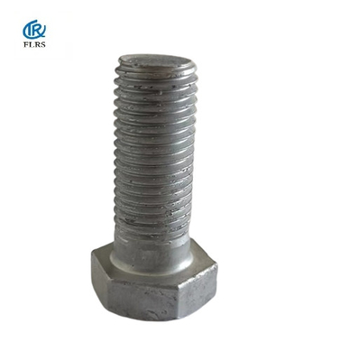 خرید پیچ و مهره سر شش گوش گالوانیزه گرم با استحکام بالا پیچ فولادی کربنی رزوه کامل online manufacture