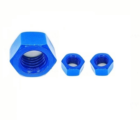 خرید مهره های سر شش گوش با روکش PTFE / A194 2H Hex Nut GB /T 6170 online manufacture