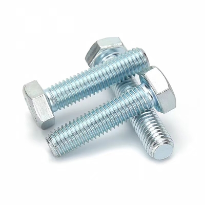خرید M2 - M72 الکتروگالوانیزه کربن فولادی رزوه کامل سر پیچ شش گوش online manufacture