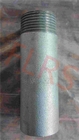 پیچ نوک لوله فولادی بدون درز BS3799 / ASTM A733 در انتهای A312 TP304 / 304L