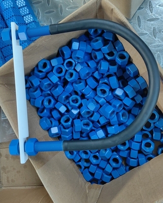 خرید ژایلان فلوروکربن پوشش U-بولت با Polyshrink 4 توت شوینده online manufacture