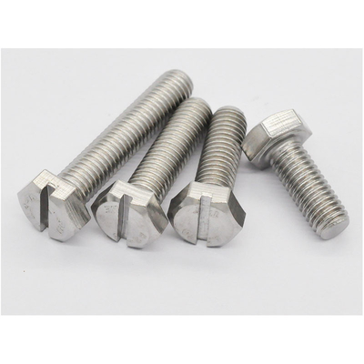 خرید فولاد ضد زنگ GB/T 29.1 بولت هکس با شکاف روی سر پیچ های هکسگون با شکاف online manufacture