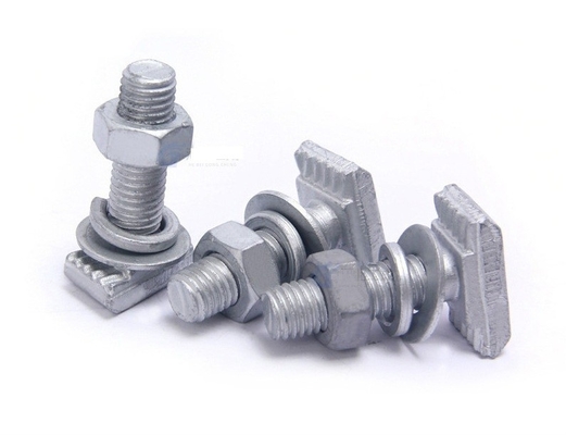 خرید HALFEN Slot Serrated بولت های محکم و محکم گرم غوطه ور شده گالوانیزه شده در قالب T دیوار پرده online manufacture