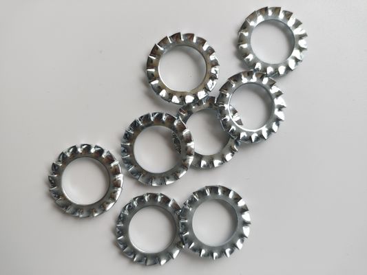 خرید Anti-loosening Mechanism Serrated Lock Washers External Teeth تولید آنلاین