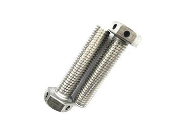 خرید SS304 SS316 پیچ و مهره های سحر و جادو منفعل کاملاً سوراخ دار با سوراخ سیم online manufacture