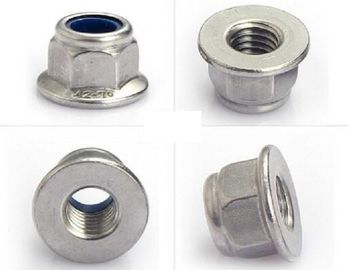خرید مهره فلنج Hex نوع 8 گشتاور غالب با درج غیر فلزی online manufacture