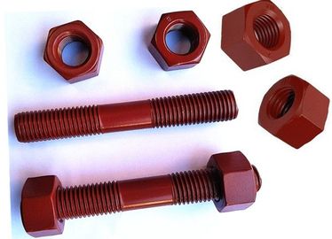 خرید پیچ و مهره های گل میخ دو سر PTFE مقاوم در برابر دما online manufacture