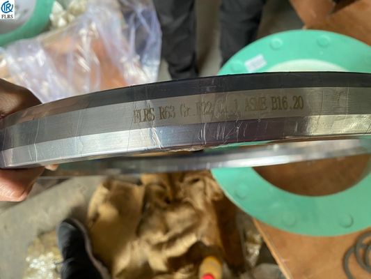 خرید واشر مشترک حلقه ای 90BHN SS321 A182 F22 هشت ضلعی RTJ طبق ASME B16.20 online manufacture