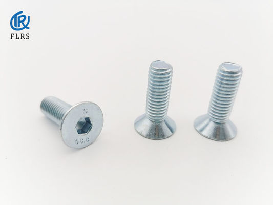 خرید پیچ و مهره سر پیچ خورده فولاد کربن روکش شده روی online manufacture