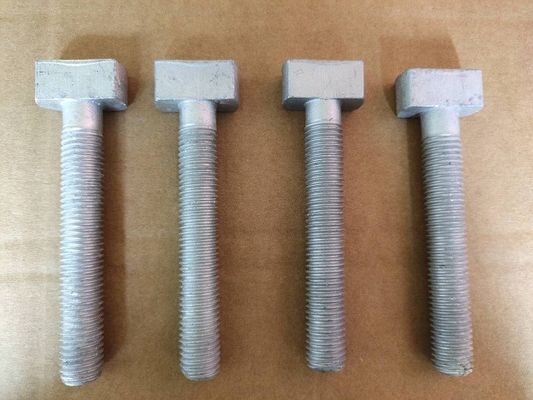 خرید پیچ و مهره ضد زنگ فولاد کربنی T شکل SAE J429 online manufacture