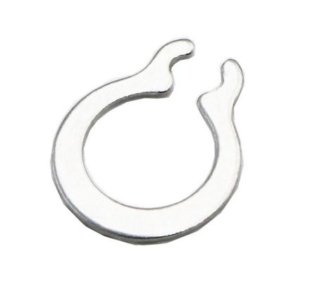 خرید واشر دایره ای فولادی از نوع نیمه سوراخ / حلقه نگهدارنده DIN 471 برای شفت online manufacture