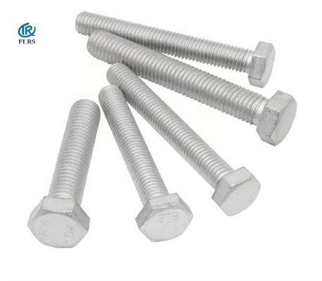 خرید پیچ و مهره سر شش گوش استیل کربنی با روکش داکرومت DIN 931 C/W مهره شوی online manufacture