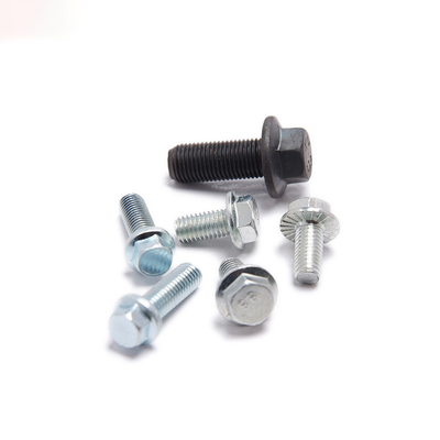 خرید پیچ فلنج شش گوش با رزوه کامل فولاد کربنی M52 با واشر online manufacture