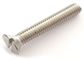 Standard Slotted Head Screw , Zinc Plated Stainless Steel Slotted Countersunk Screw