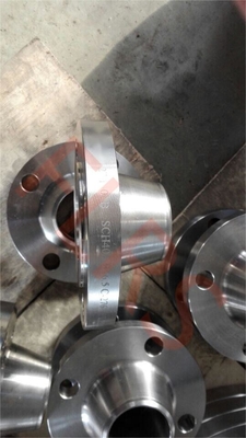فلنج فولادی فورج شده UNS N10276 Hastelloy C276 با شیارهای مارپیچی دندانه دار