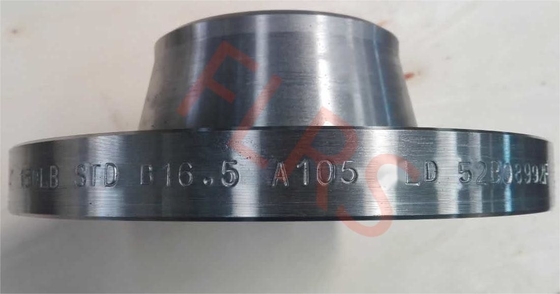 فلنج لوله گردن جوشکاری صورت صاف فولاد کربنی رنگ شده 150LB