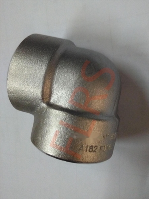 اتصالات لوله فولادی فورج شده کلاس 3000 زانویی 90 درجه A182 F316L ASME B16.11