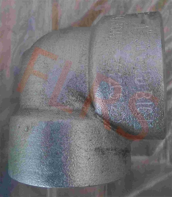 اتصالات جوشکاری سوکت فورج زانویی 90 درجه کلاس 3000 1 اینچ A182 F304 / 304L