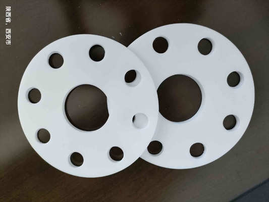 ASME B16.21 PTFE غیر فلزی گاسکت صاف رنگ سفید برای فلج های لوله سطح