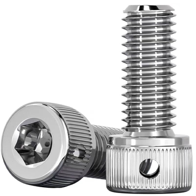ضد خوردگی Hex Socket Cap سر ماشین پیچ با سوراخ های سیم در سر SS304 یا SS316