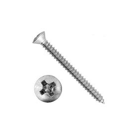 Cross Recessed Rapped Self-tapating Countersunk Screws M2 - M64 Standard