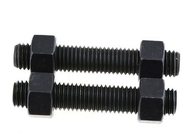 پیچ و مهره دو سر آنودایز سیاه و سفید M4 - سفارشی سازی M48 قابل قبول است