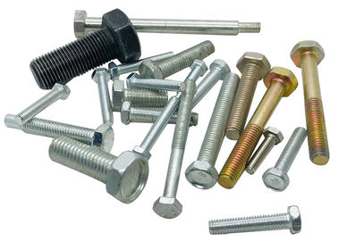 پیچ نصب شده سر شش ضلعی سازه ای فولادی DIN933 DIN931 UNC / UNF