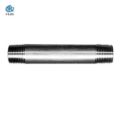 نوک پستان مجرای رشته ای / لوله بدون درز ASME B16.11 / BS3799 نوک پستان لوله از جنس استنلس استیل یا فولاد کربن یا فولاد آلیاژی