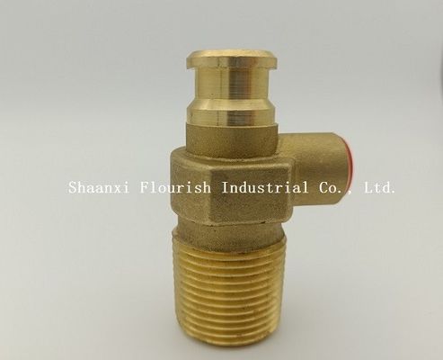 شیر سیلندر خود بسته شونده برنجی 20 میلی متری گاز خروجی