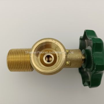 دریچه زاویه برنجی خود بسته شونده LPG
