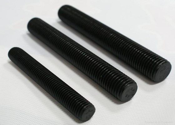 پیچ و مهره دو سر M4 - M48 ، پیچ و مهره گل میخ تمام نخ فولاد کربنی