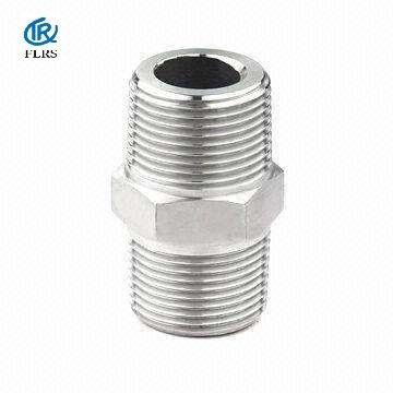 نوک سینه شش ضلعی رشته ای فولادی کربن ASME B16.11