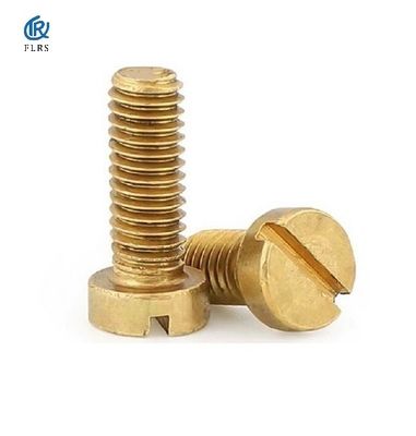 پیچ مکانیکی سر پیچ برنجی پیچ / پیچ ماشین پیچ دار سر گرد